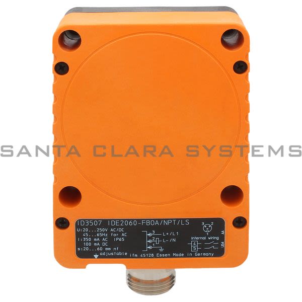 Efector ID3507  Inductive Sensor | IDE2060-FBOA/NPT/LS300L RT Product Image