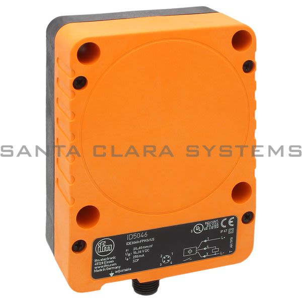 Efector ID5046  Inductive Sensor | IDE3060-FPKG/US-100-DPS Product Image