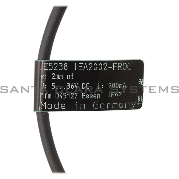 Efector IE5238 Inductive Sensor | IEA2002-FROG/PH Product Image