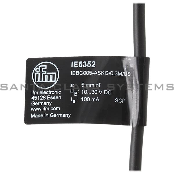 Efector IE5352 Inductive Sensor | IEBC005-ASKG/0.3M/US Product Image