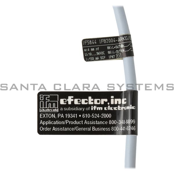 Efector IF5844 Inductive Sensor | IFB2004-ARKG/UP RT Product Image