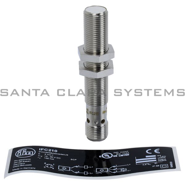 Efector IFC210 Inductive Sensor | IFKC004BASKG/M/US-104-DRS/2LED Product Image