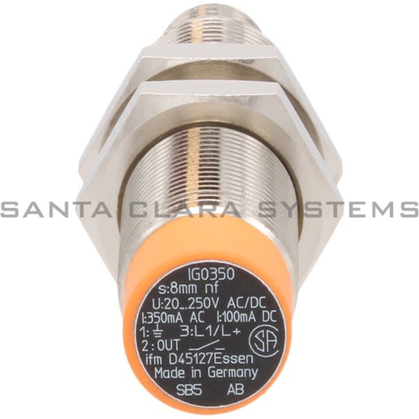 Efector IG0350 Inductive Sensor | IGB2008-ABOA/SL/LS-100AK/RT Product Image