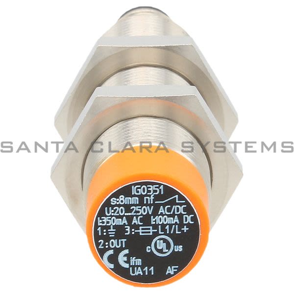 Efector IG0351 Inductive Sensor | IGB2008-BBOA/SL/LS-100AK RT Product Image