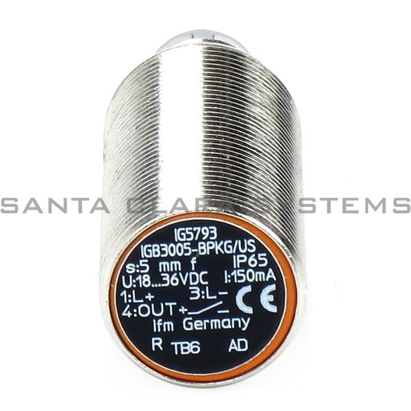 Efector IG5793 Inductive Sensor | IGB3005-BPKG/US-100-DPS RT Product Image