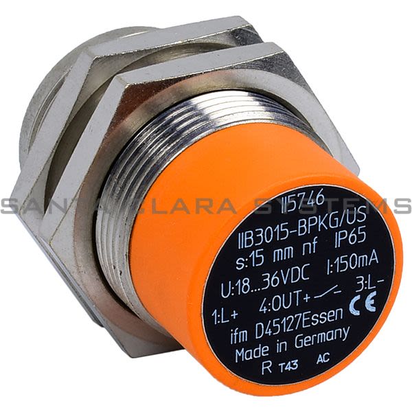 Efector II5746  Inductive Sensor | IIB3015-BPKG/US-100-DPS RT Product Image