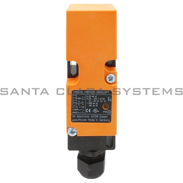 Efector IM0013 Inductive Sensor | IME2020-FBOA/NPT/RT Product Image