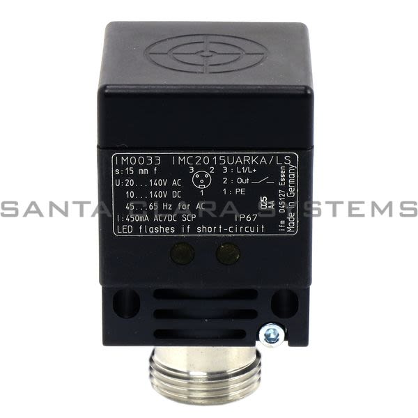 Efector IM0033 Inductive Sensor | IMC2015UARKA/SC/LS-300BL Product Image