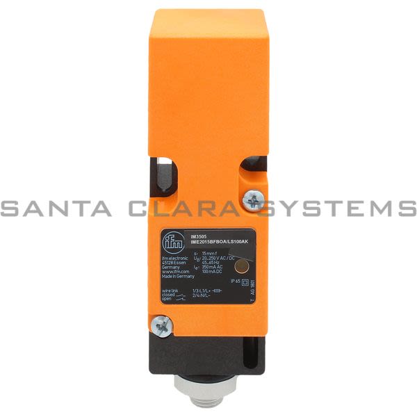 Efector IM3505 Inductive Sensor | IME2015BFBOA/LS100AK Product Image