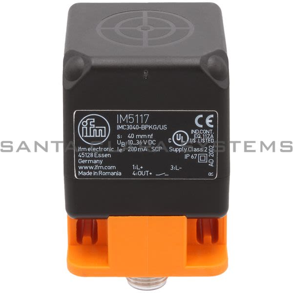 Efector IM5117 Inductive Sensor | IMC3040-BPKG/US-100-DPS Product Image