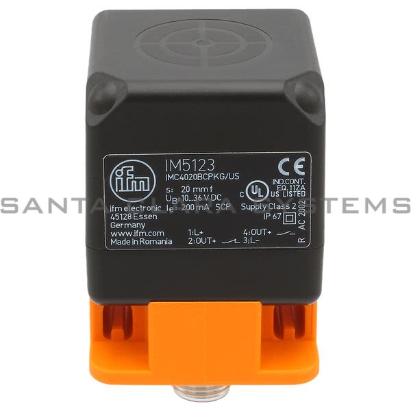 Efector IM5123 Inductive Sensor | IMC4020BCPKG/US-100-DPA Product Image