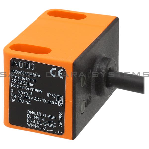 Efector IN0100  Inductive Sensor | IND2004DAROA Product Image