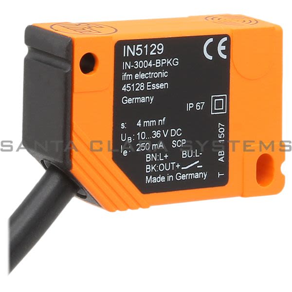 Efector IN5129 Inductive Sensor | IN-3004-BPKG Product Image