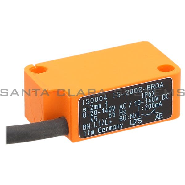 Efector IS0004 Inductive Sensor | IS-2002-BROA RT Product Image