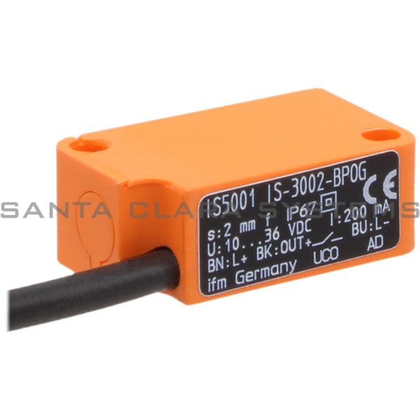 Efector IS5001 Inductive Sensor | IS-3002-BPKG Product Image