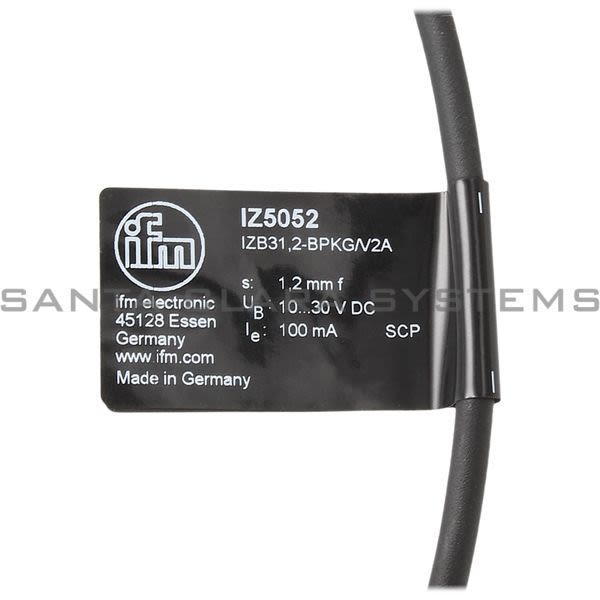Efector IZ5052 Inductive Sensor | IZB31,2-BPKG/V2A Product Image