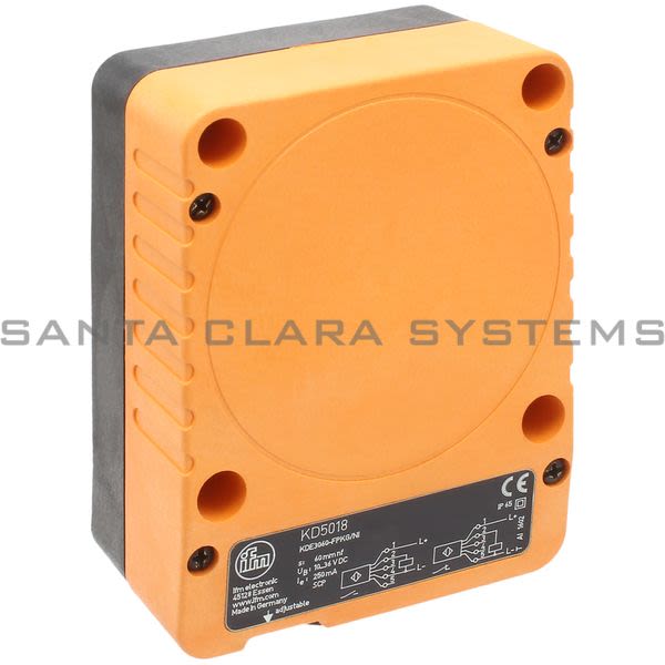 Efector KD5018 Capacitive Sensor | KDE3060-FPKG/NI Product Image