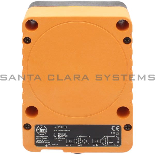 Efector KD5018 Capacitive Sensor | KDE3060-FPKG/NI Product Image