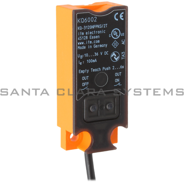 Efector KQ6002 Capacitive Sensor | KQ-3120NFPKG/2T Product Image