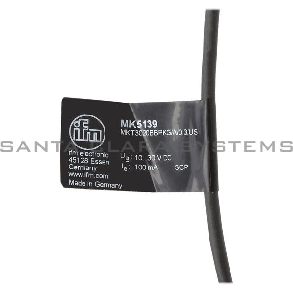 Efector MK5139 T-slot Cylinder Sensor | MKT3020BBPKG/A/0,3M/ZH/US Product Image