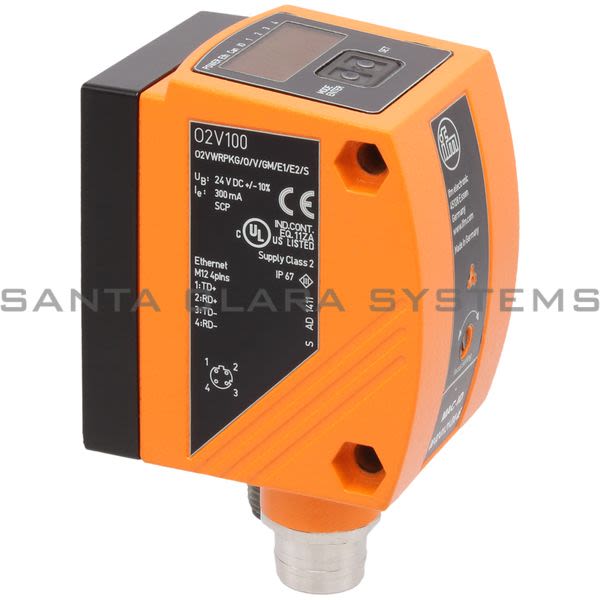 Efector O2V100 Object Inspection Sensor | O2VWRPKG/O/V/GM/E1/E2/S Product Image
