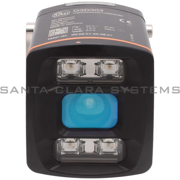 Efector O3D303 3D Camera | O3DIRDKG/E1/GM/S/60 Product Image