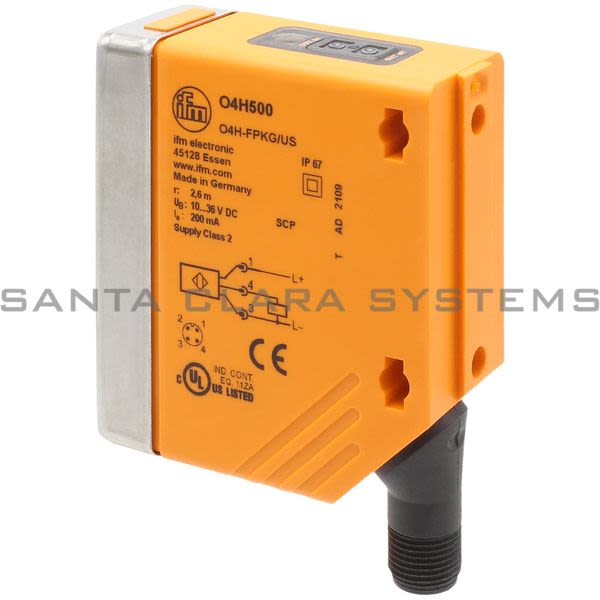 Efector O4H500 Diffuse Reflection Sensor | O4H-FPKG/US100 Product Image