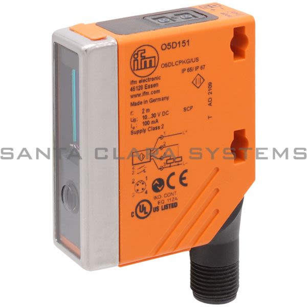Efector O5D151 Distance Sensor | O5DLCPKG/US Product Image