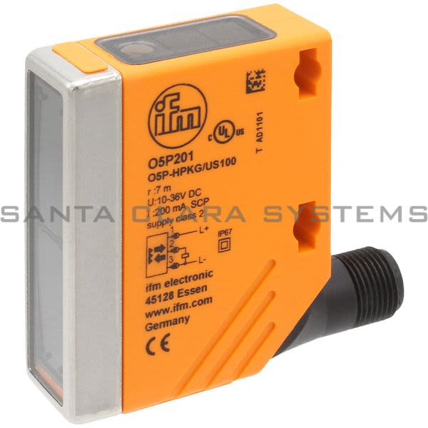 Efector O5P201 Retro-reflective Sensor | O5P-HPKG/US100 Product Image