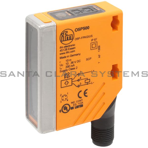 Efector O5P500 Retro-reflective Sensor | O5P-FPKG/US100 Product Image