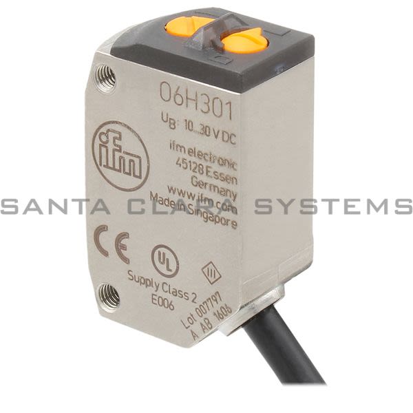 Efector O6H301 Diffuse Reflection Sensor | O6H-FPKG/0.30m/US Product Image