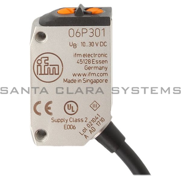 Efector O6P301 Retro-Reflective Sensor | O6P-FPKG/0,30m/US Product Image