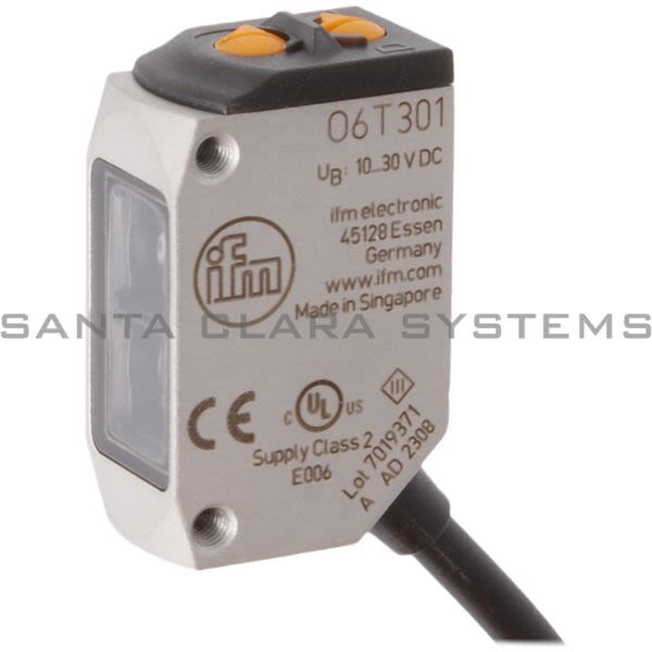 Efector O6T301 Photoelectric Sensor | O6T-FPKG/0,30M/US Product Image