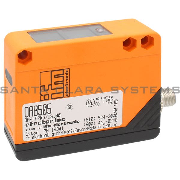 Efector OA8505 Photoelectric Sensor | Oap-FPKG/US100 Product Image