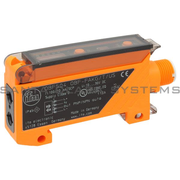 Efector OBF504  Fiber Optic Amplifier | OBF-FAKG/T/US Product Image