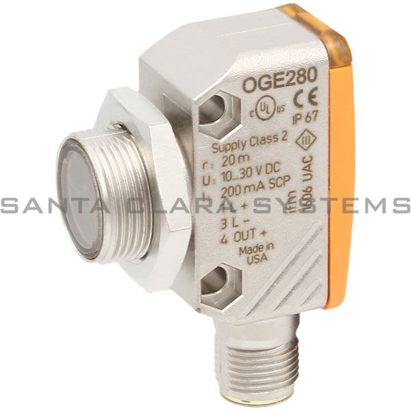 Efector OGE280 Through-beam Sensor | OGE-DPKG/US/CUBE Product Image