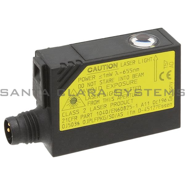 Efector OJ5036  Retro-reflective Sensor | OJPLFPKG/SO/AS Product Image