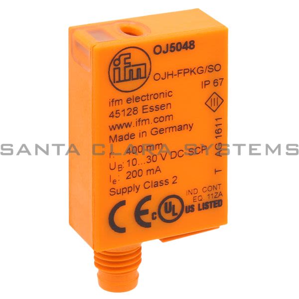 Efector OJ5048 Diffuse Reflection Sensor | OJH-FPKG/SO/AS Product Image