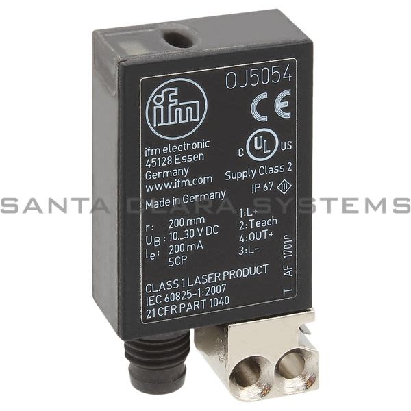 Efector OJ5054  Diffuse Reflection Sensor | OJHLFPKG/SO/AS Product Image