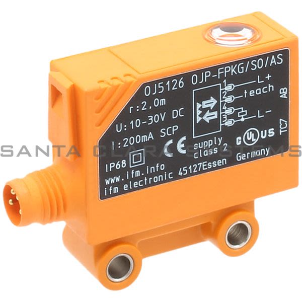 Efector OJ5126 Retro-reflective Sensor Product Image