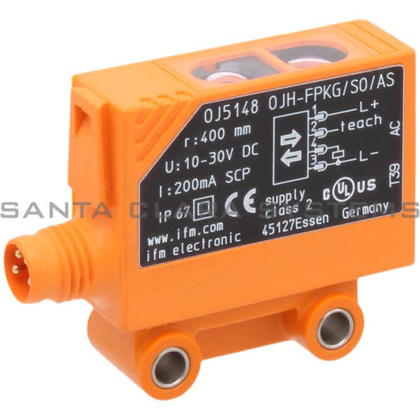 Efector OJ5148 Diffuse Reflection Sensor | OJH-FPKG/SO/AS Product Image