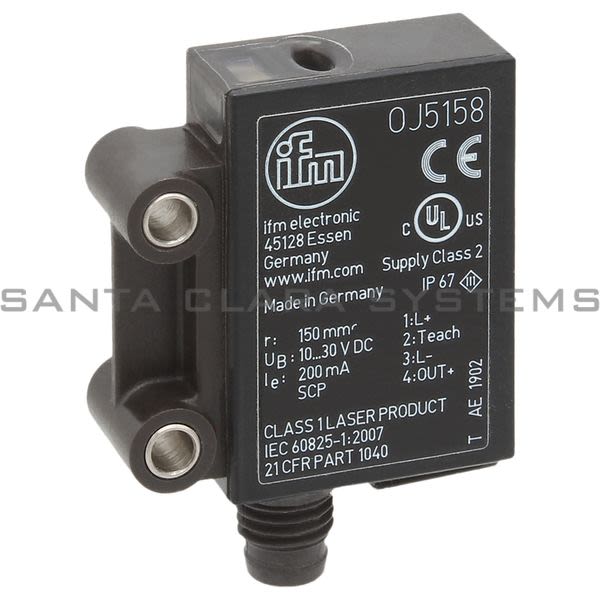 Efector OJ5158  Diffuse Reflection Sensor | OJHLFPKG/SO/AS Product Image