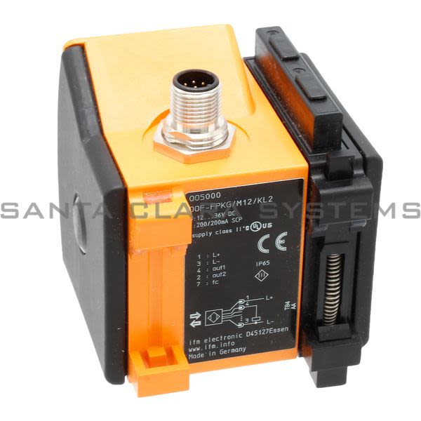 Efector OO5000 Fiber Optic Amplifier | OOF-FPKG/M12/KL2 Product Image