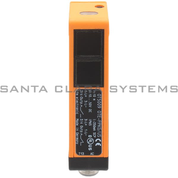 Efector OT5009 Through-beam Sensor | OTE-FPKG/US-100-IPF Product Image