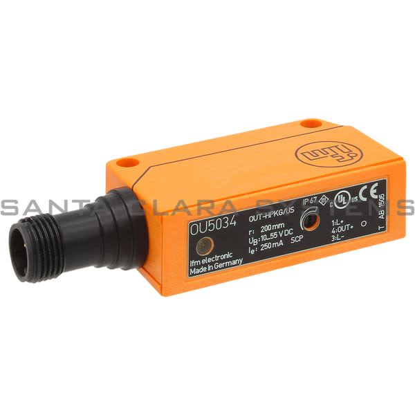 Efector OU5034 Diffuse Sensor | OUT-HPKG/US-100-DPS Product Image