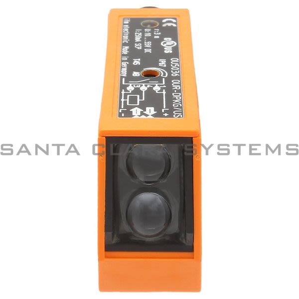 Efector OU5036 Retro-reflective Sensor | OUR-DPKG/US-100-DPS Product Image