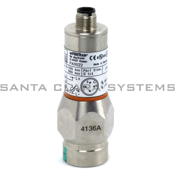 Efector PA9022  Pressure Sensor | PA-100-SBR14-B-DVG/US/V Product Image