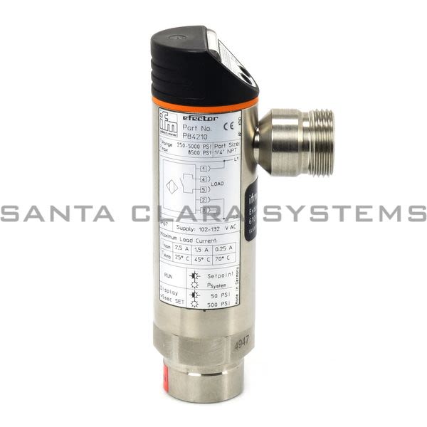 Efector PB4210 Pressure Monitor | PB-500PSBN14-HFBOW/LS/ /V Product Image