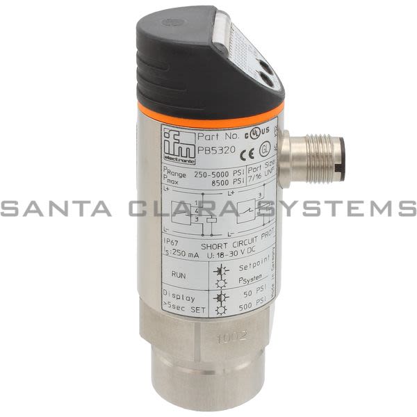Efector PB5320  Pressure Monitor | PB-500PSBU76-HFPKG/US/ /V Product Image