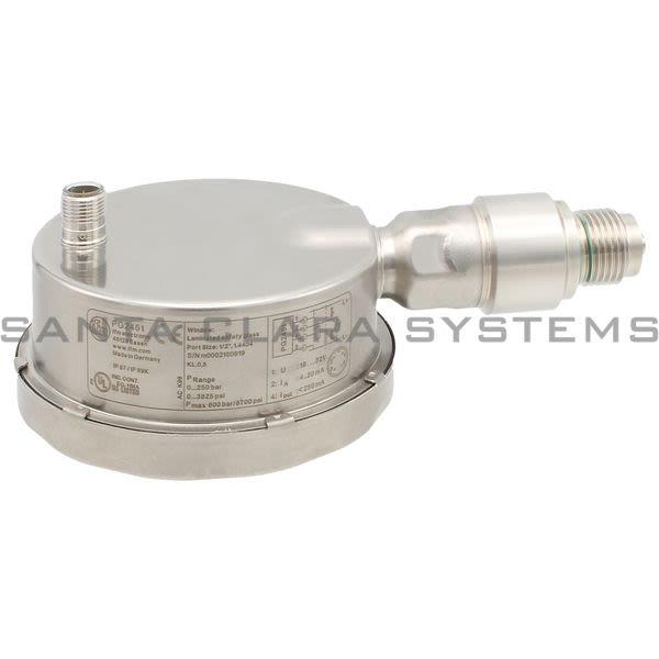 Efector PG2451  Pressure Sensor | PG-250-REB12-MFRKG/US/ /P Product Image